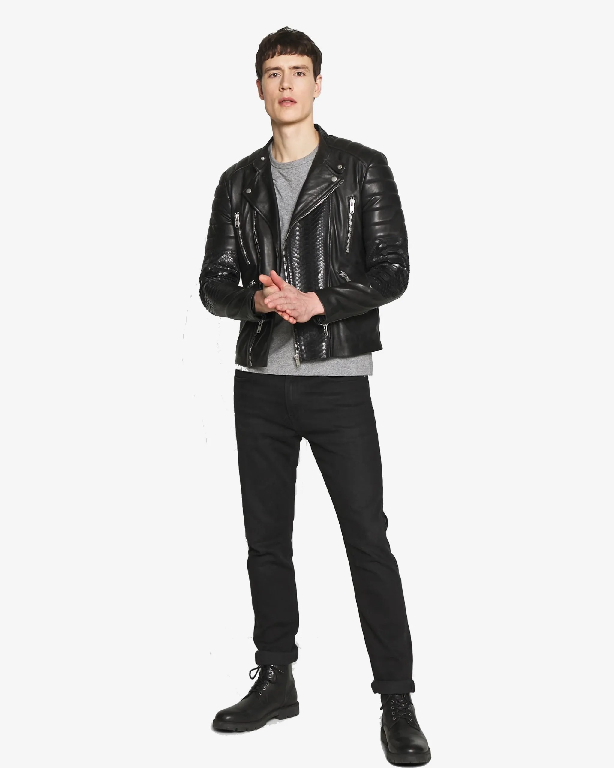 black-biker-leather-jacket-100-genuine-lambskin (3)