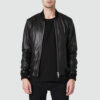 black-bomber-leather-jacket-genuine-lambskin-leather (1)