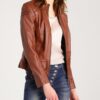 brown-womens-cafe-racer-leather-jacket-genuine-leather-zipper-closure (1)