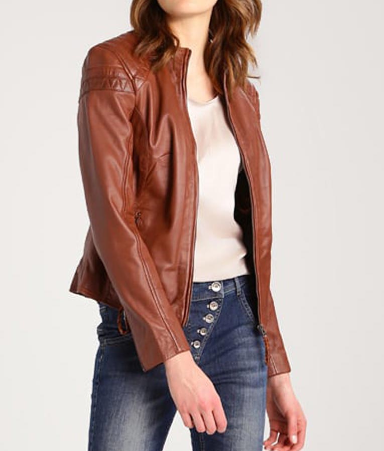 brown-womens-cafe-racer-leather-jacket-genuine-leather-zipper-closure (1)