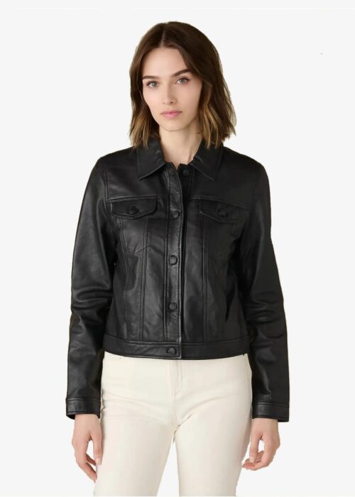 denise-womens-black-trucker-leather-jacket-100-genuine-lambskin (1)
