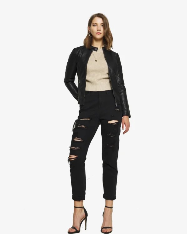 melisa-womens-black-racer-leather-jacket-100-genuine-lambskin (2)