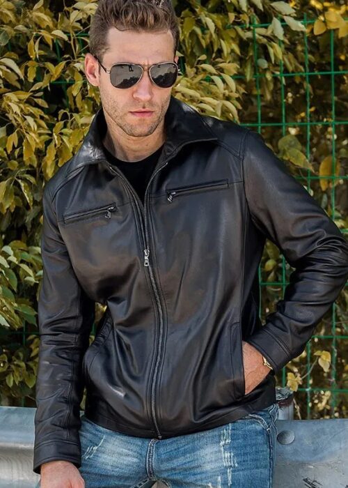 mens-basic-black-leather-jacket-with-shirt-collar-real-sheepskin-leather (4).jpeg