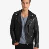 mens-black-biker-leather-jacket-genuine-lambskin-leather