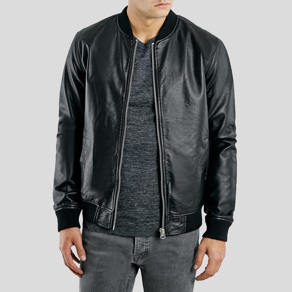 mens-black-bomber-leather-jacket (1)