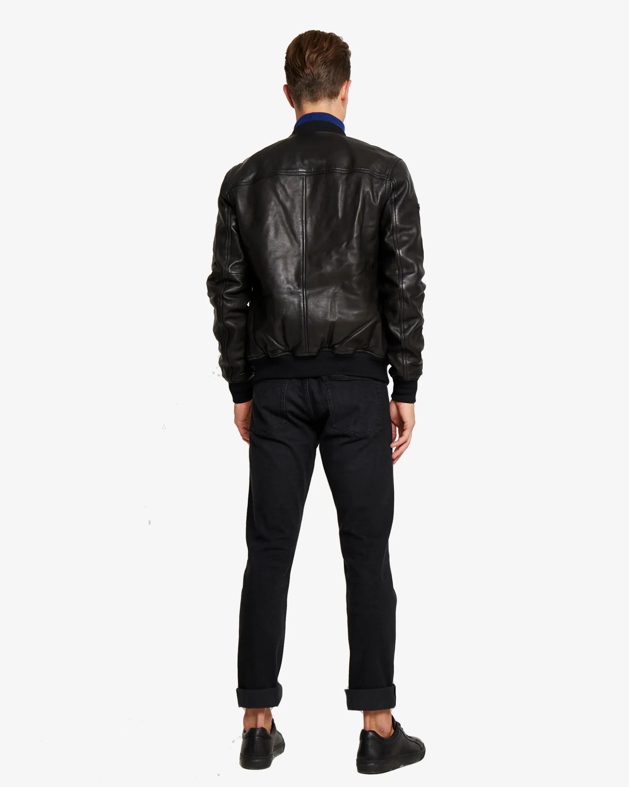 mens-black-bomber-leather-jacket-100-genuine-lambskin (4)