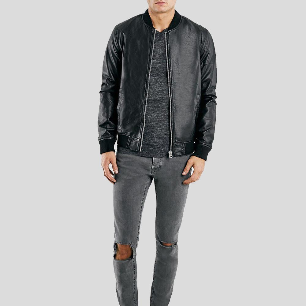 mens-black-bomber-leather-jacket (3)