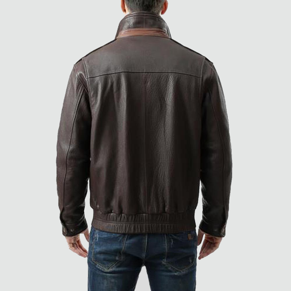 mens-check-brown-bomber-leather-jacket-genuine-lambskin-leather (1)