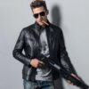Mens Black leather Jacket - The Leather Jacketer