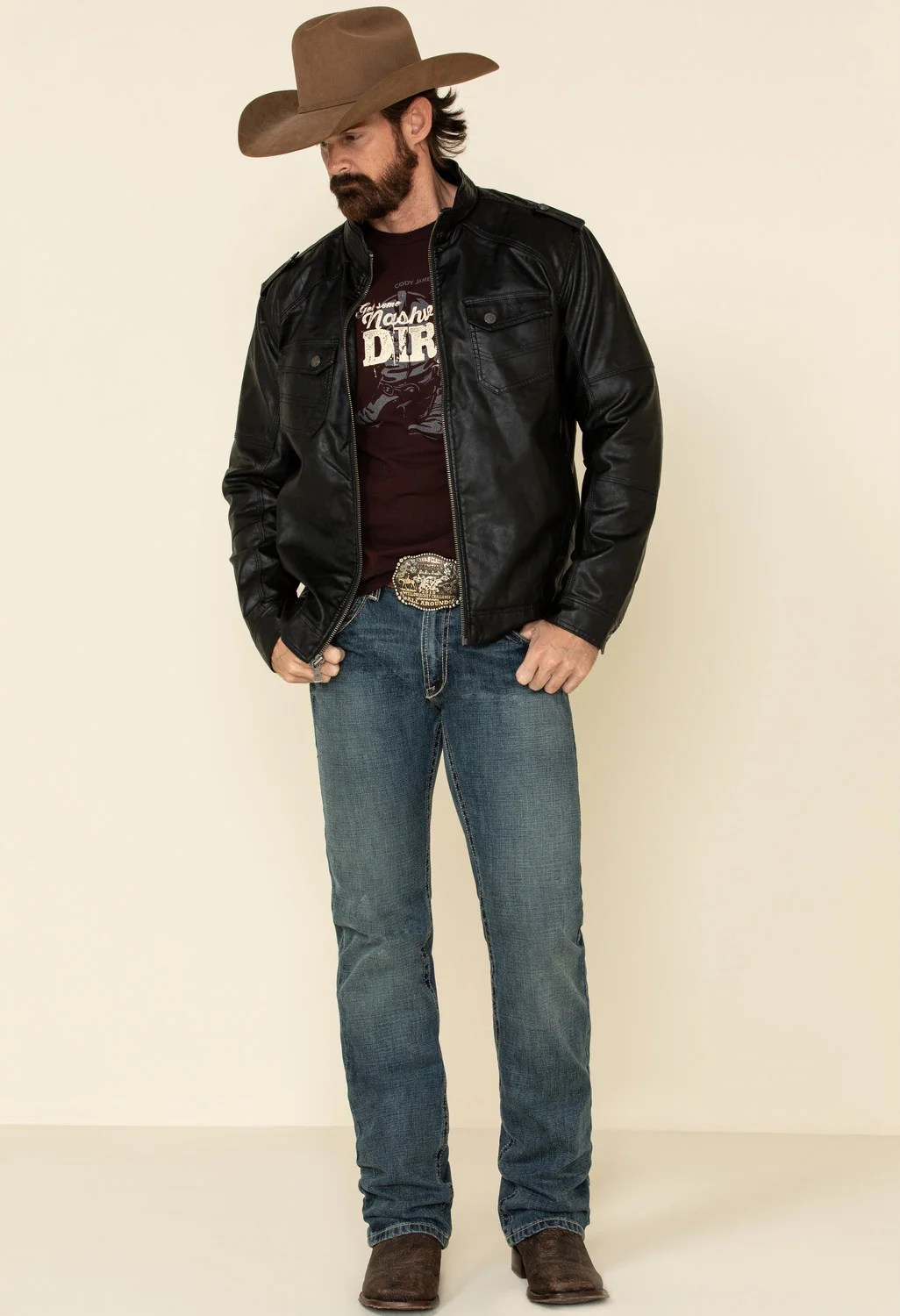 mens-performance-leather-moto-jacket-faux-fur-lining-and-solid-pattern (3)