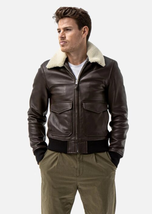 shearling-fur-collar-brown-leather-jacket-100-genuine-lambskin (2)