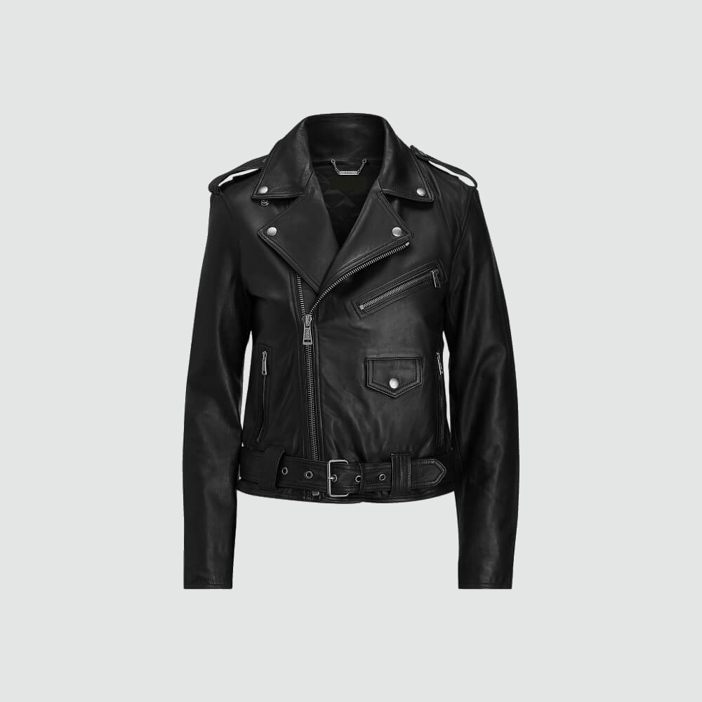 womens-black-moto-lambskin-leather-jacket-with-studs-genuine-leather