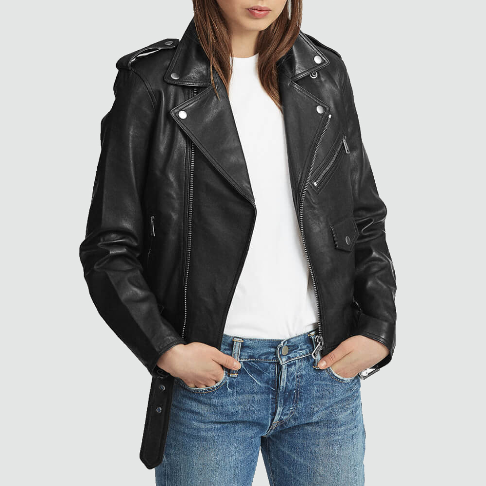 womens-black-moto-lambskin-leather-jacket-with-studs-genuine-leather