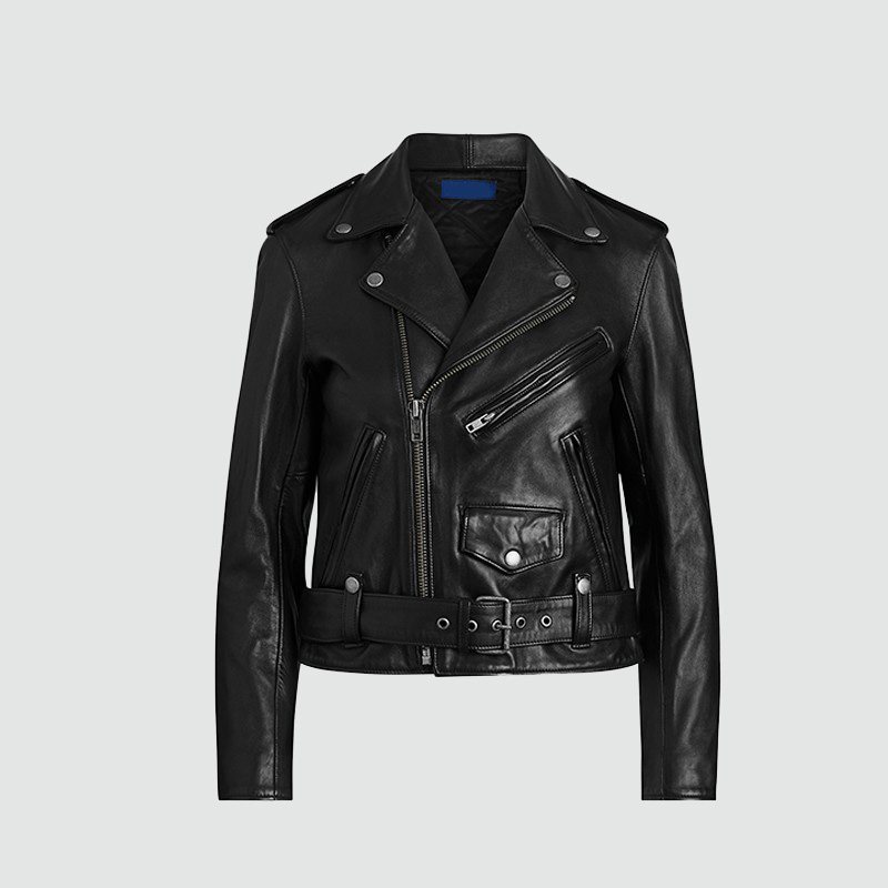 womens-biker-black-leather-jacket-real-soft-sheepskin (1)