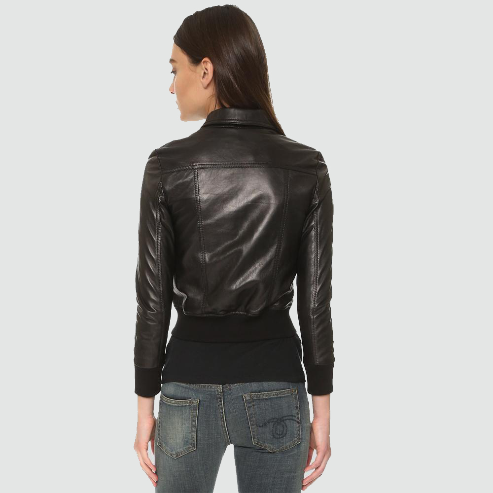womens-black-bomber-leather-jacket-halle-shirt-collar-sheepskin-leather (2)