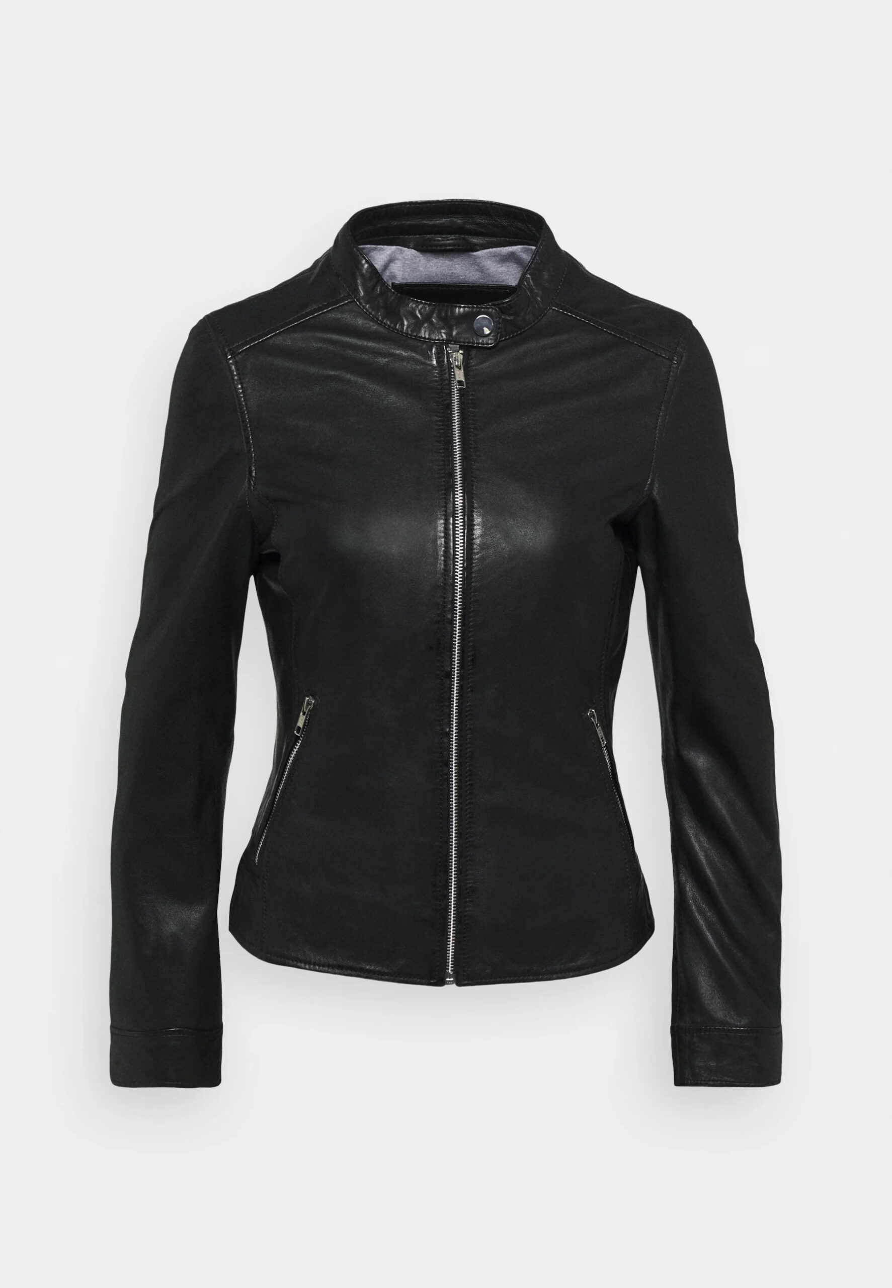womens-black-racer-leather-jacket-genuine-lambskin-leather (3)