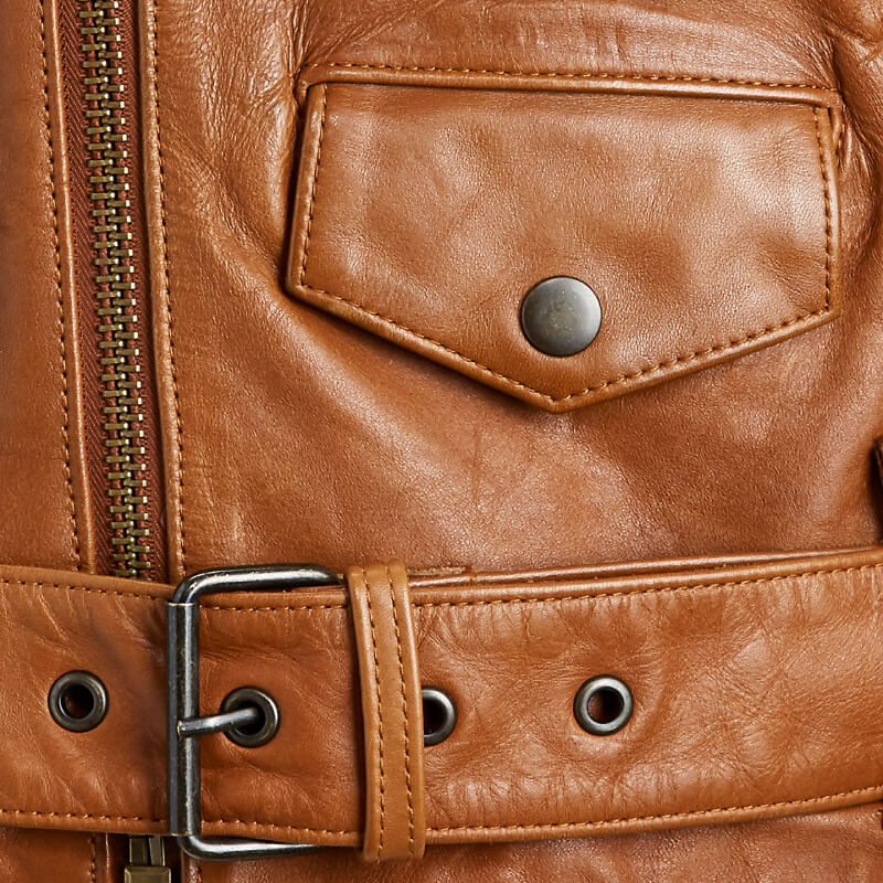 womens-brown-sheepskin-moto-leather-jacket-studded-design (4)