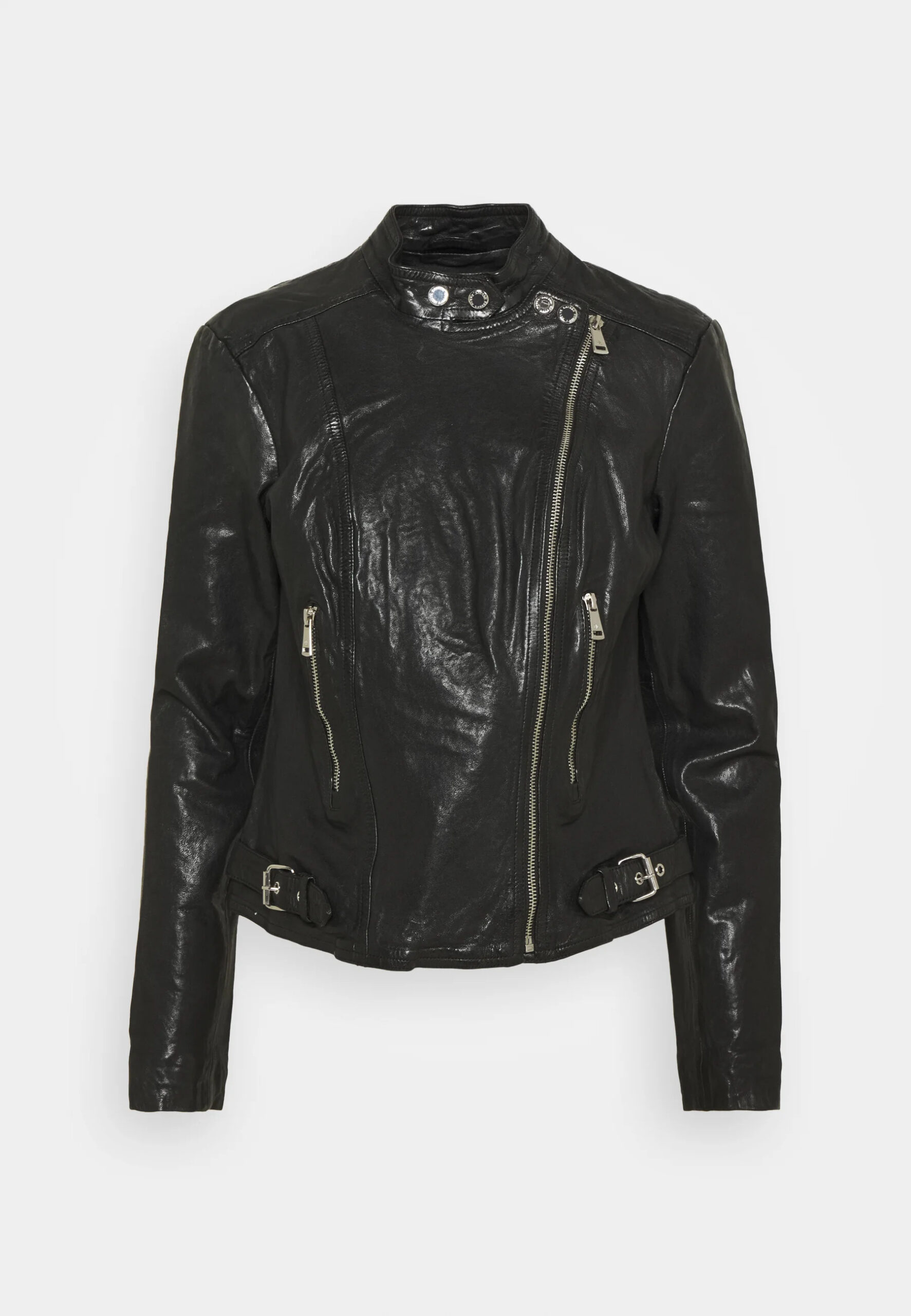 womens-jet-black-biker-leather-jacket-affordable-stylish (2)