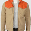 Kevin Costner Yellowstone John Dutton Raw Leather Jacket for Men (2)