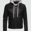 leo-mens-black-leather-jacket-with-removable-hood-lambskin-cafe-racer (4)